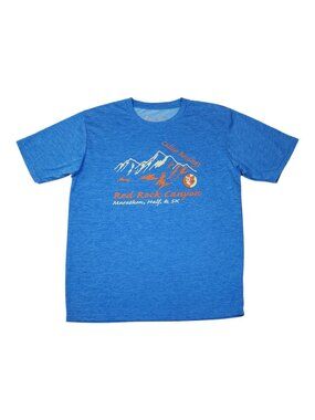 Leslie Jordan Red Rock Canyon T-Shirt Size Large Blue